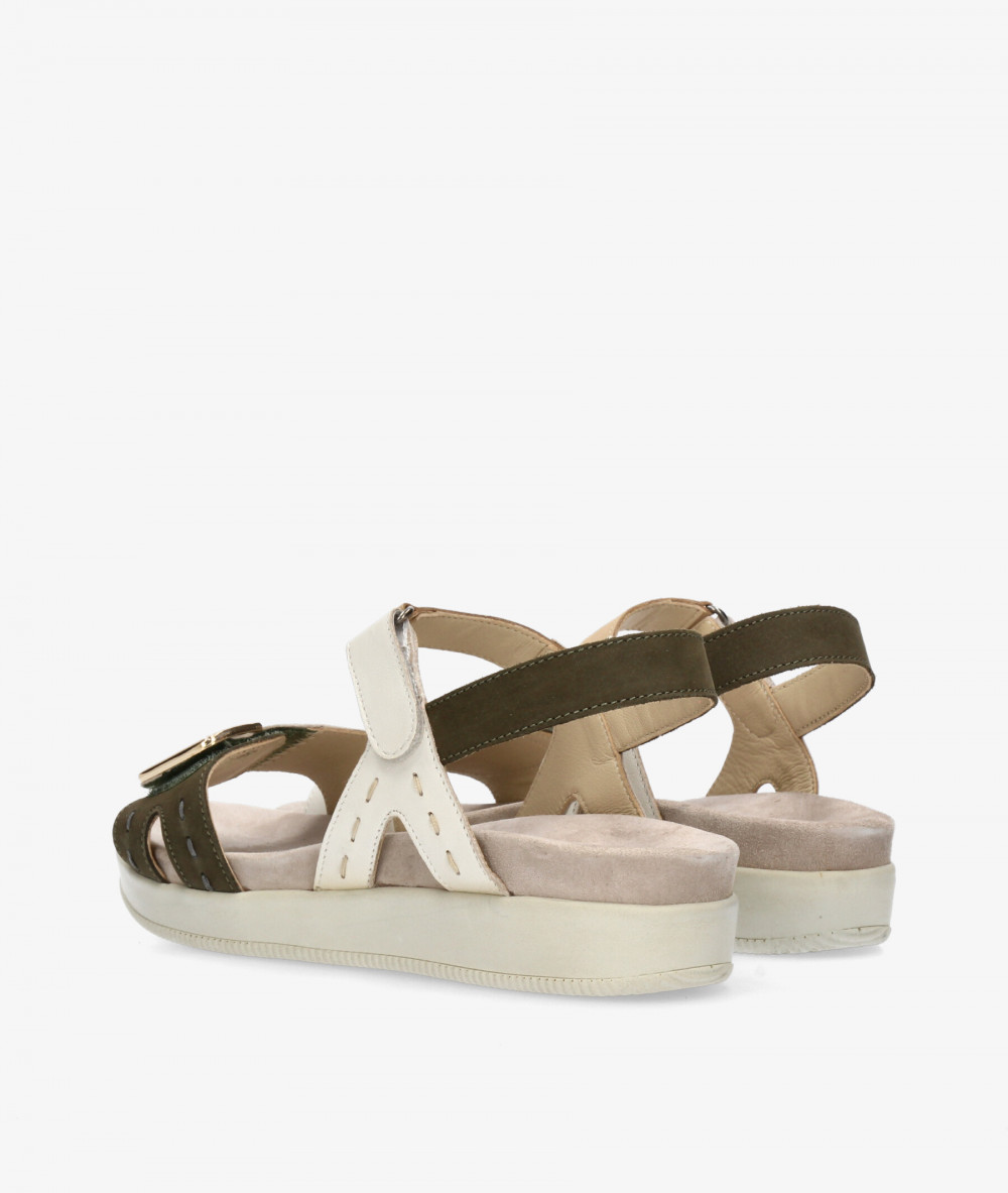 Sandalias St. Gallen  ANNE 02 en caki