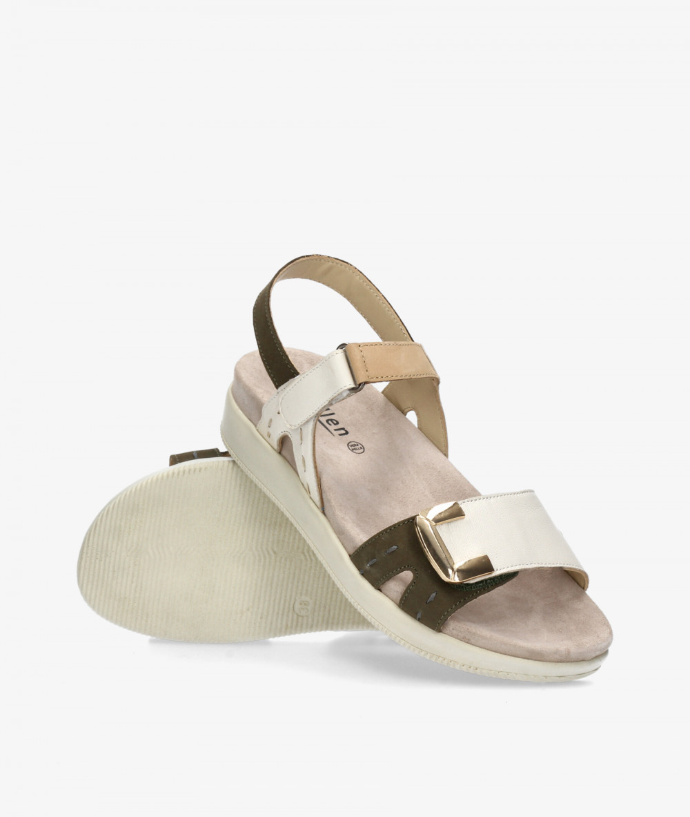 Sandalias St. Gallen  ANNE 02 en caki