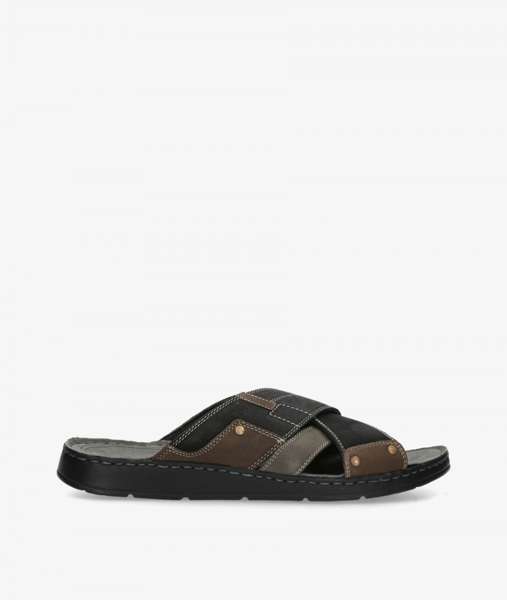 Sandalias St. Gallen  GARMONEGRO  en negro