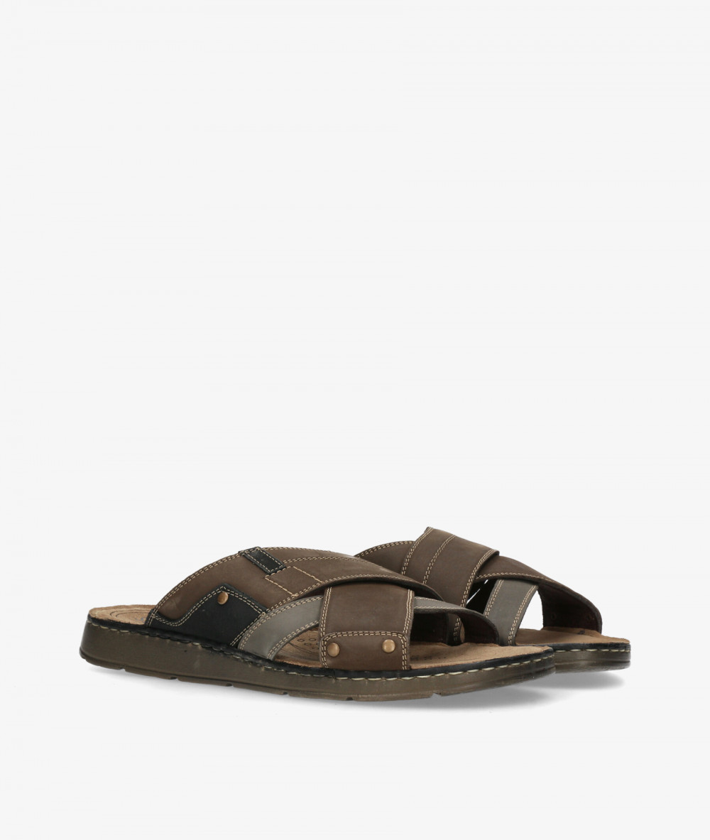 Sandalias St. Gallen  GARMONEGRO  en marrón