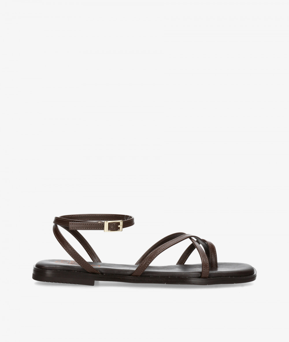 Sandalias Porronet  3222 en marrón