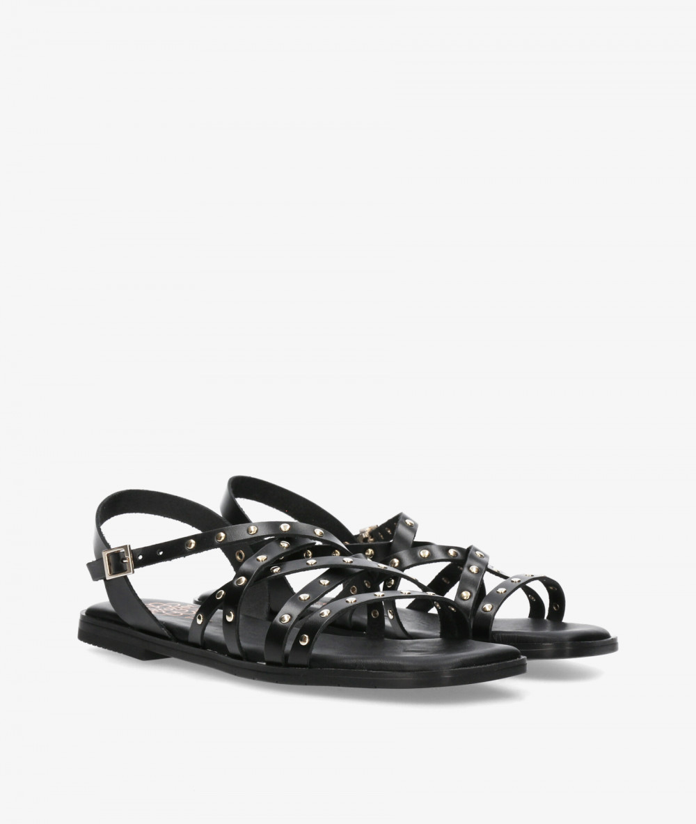 Sandalias Porronet  3223 en negro