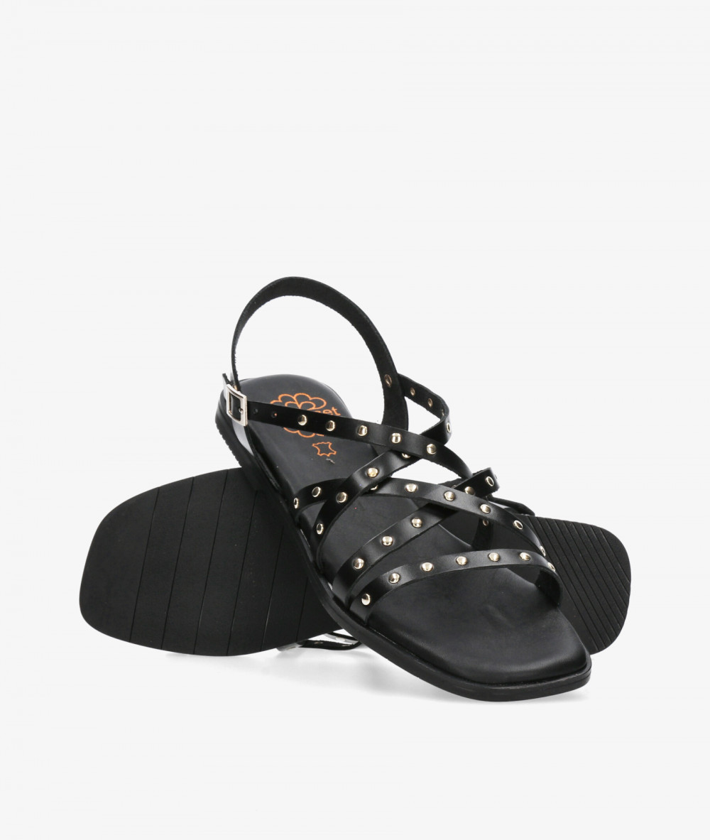 Sandalias Porronet  3223 en negro