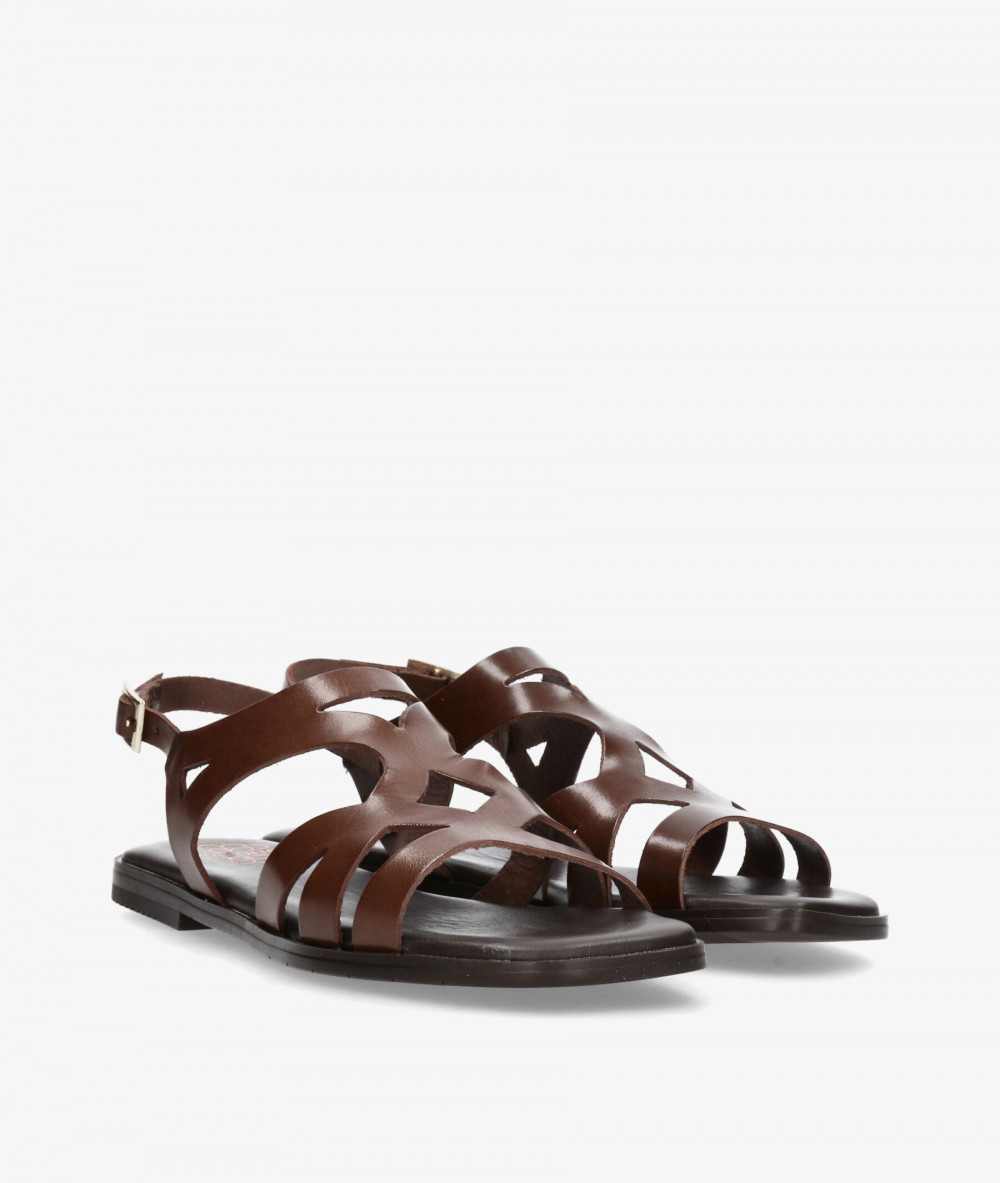 Sandalias Porronet  3226 en marrón