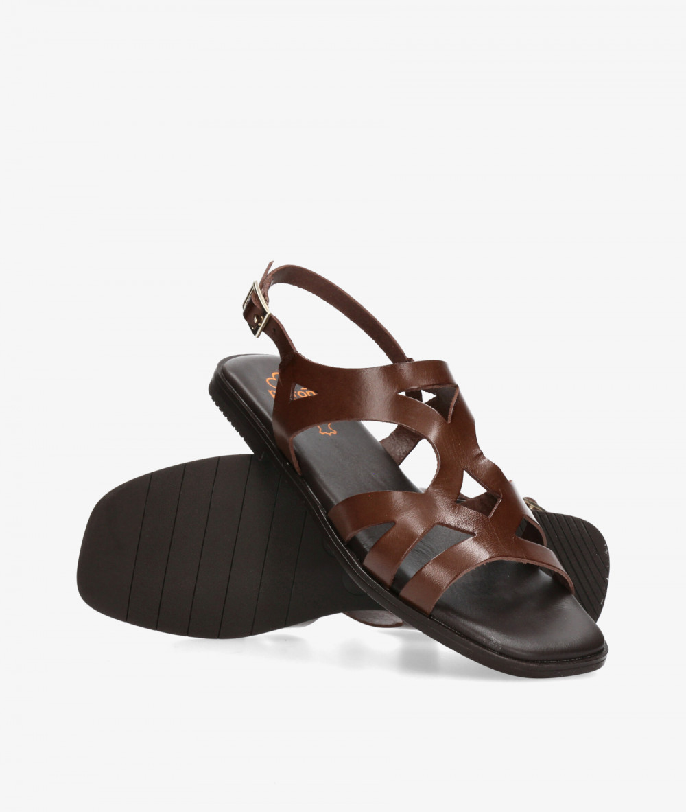 Sandalias Porronet  3226 en marrón