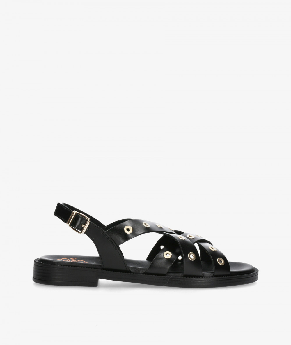 Sandalias Porronet  3234 en negro