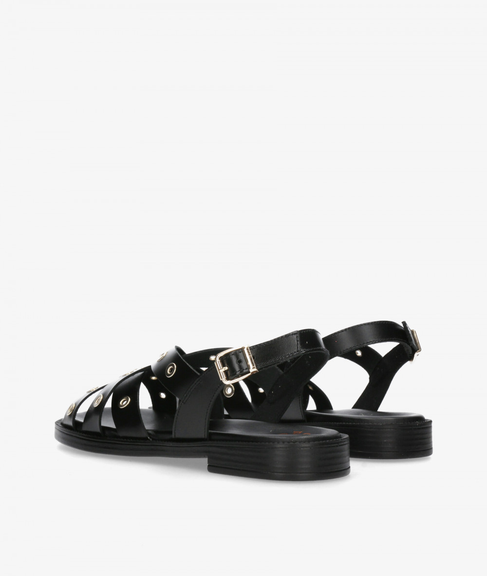 Sandalias Porronet  3234 en negro