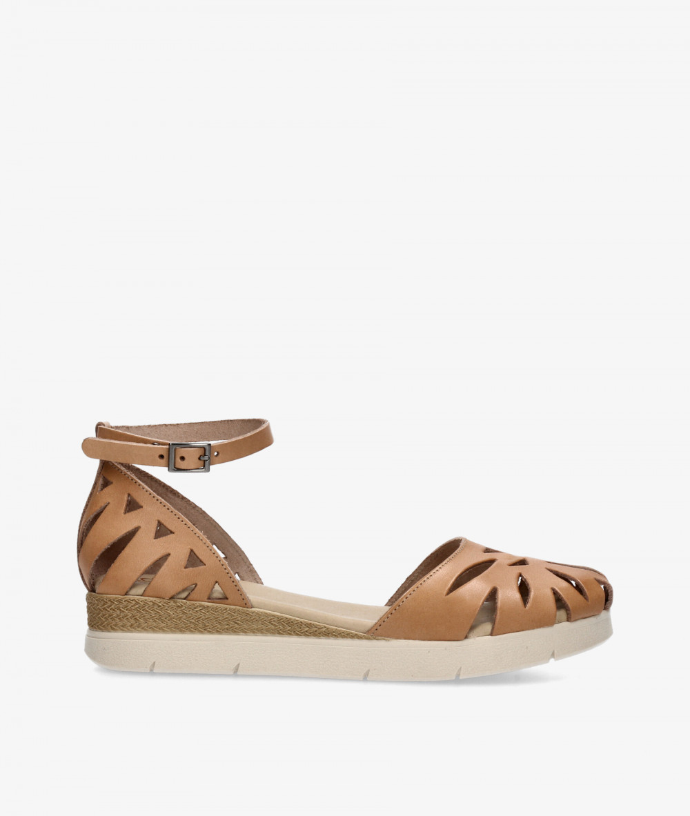 Zapatos planos Porronet 3276 en topo