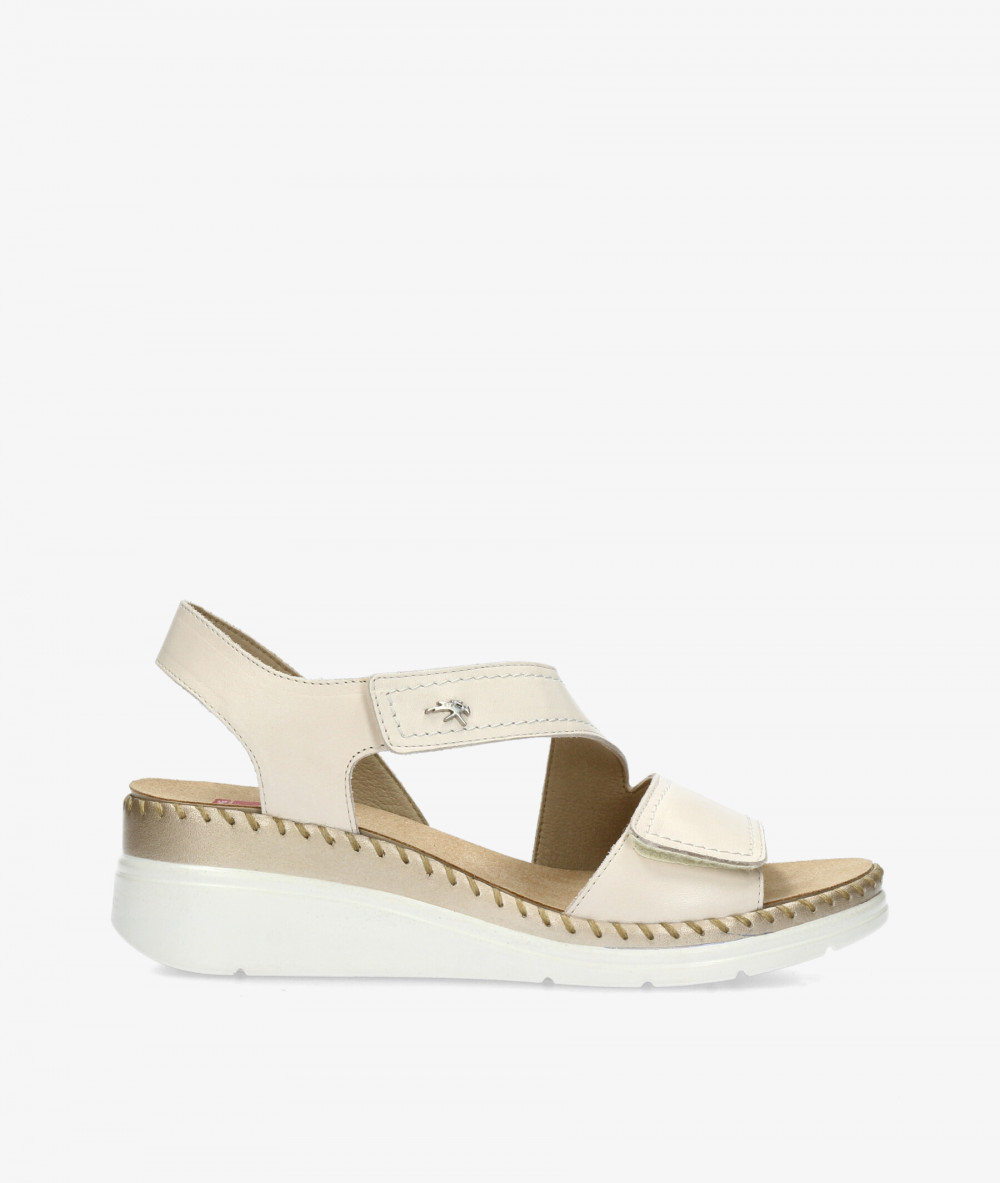 Sandalias Fluchos  F2137 en hueso