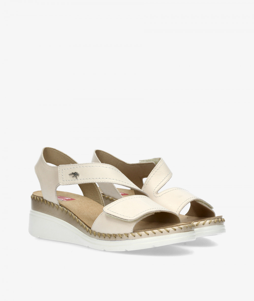 Sandalias Fluchos  F2137 en hueso