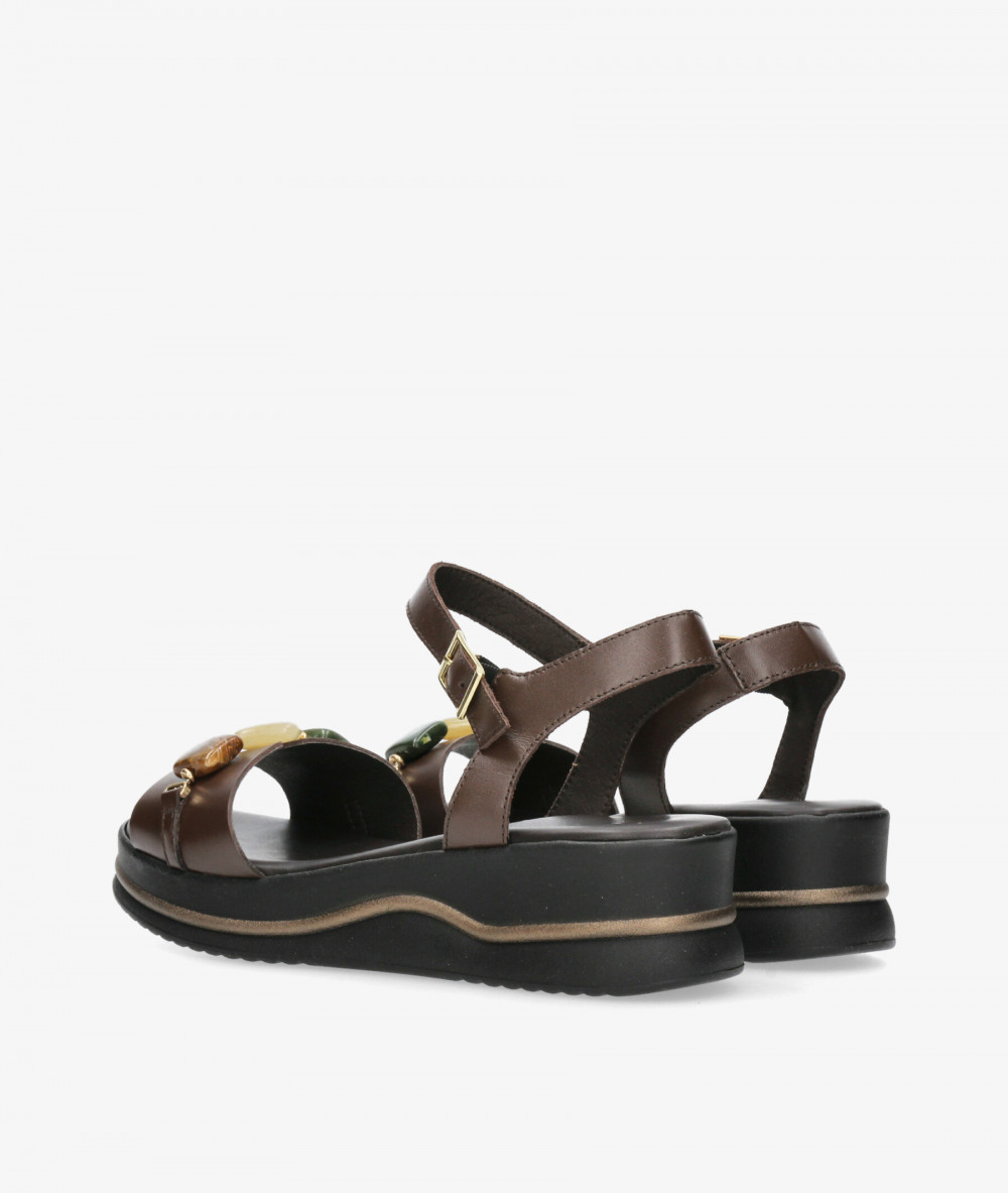 Sandalias Kénnebec  1007 en marrón