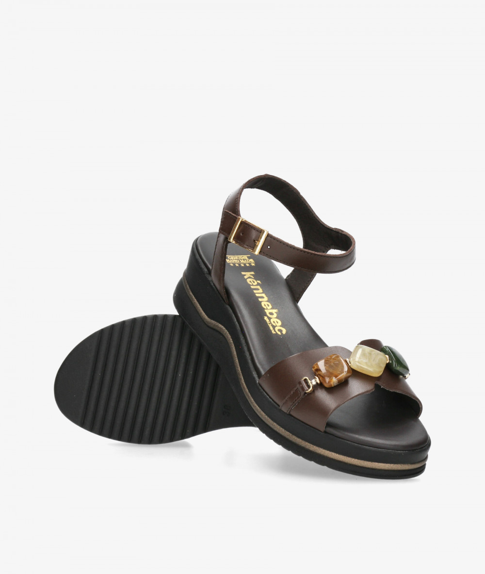 Sandalias Kénnebec  1007 en marrón