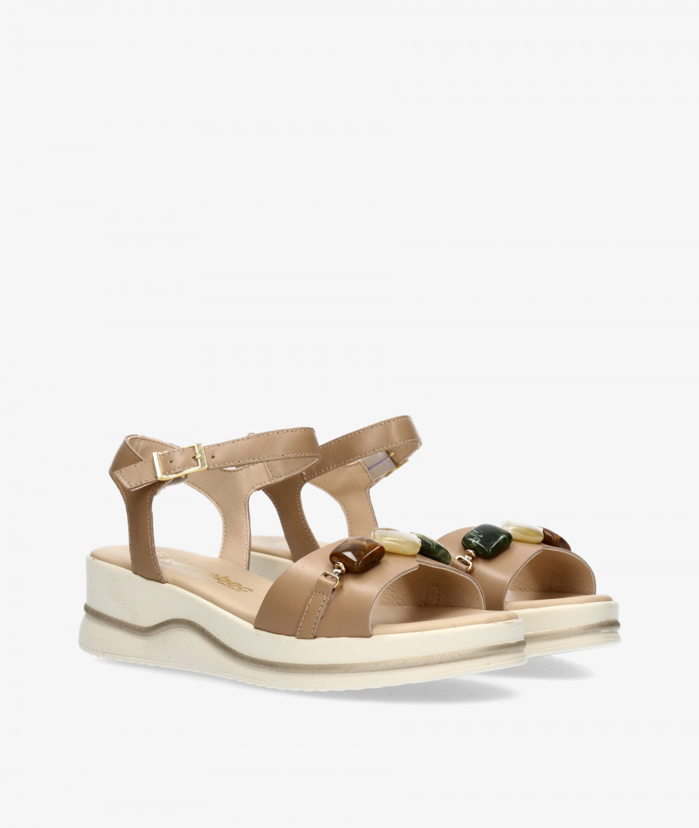 Sandalias Kénnebec  1007 en camel