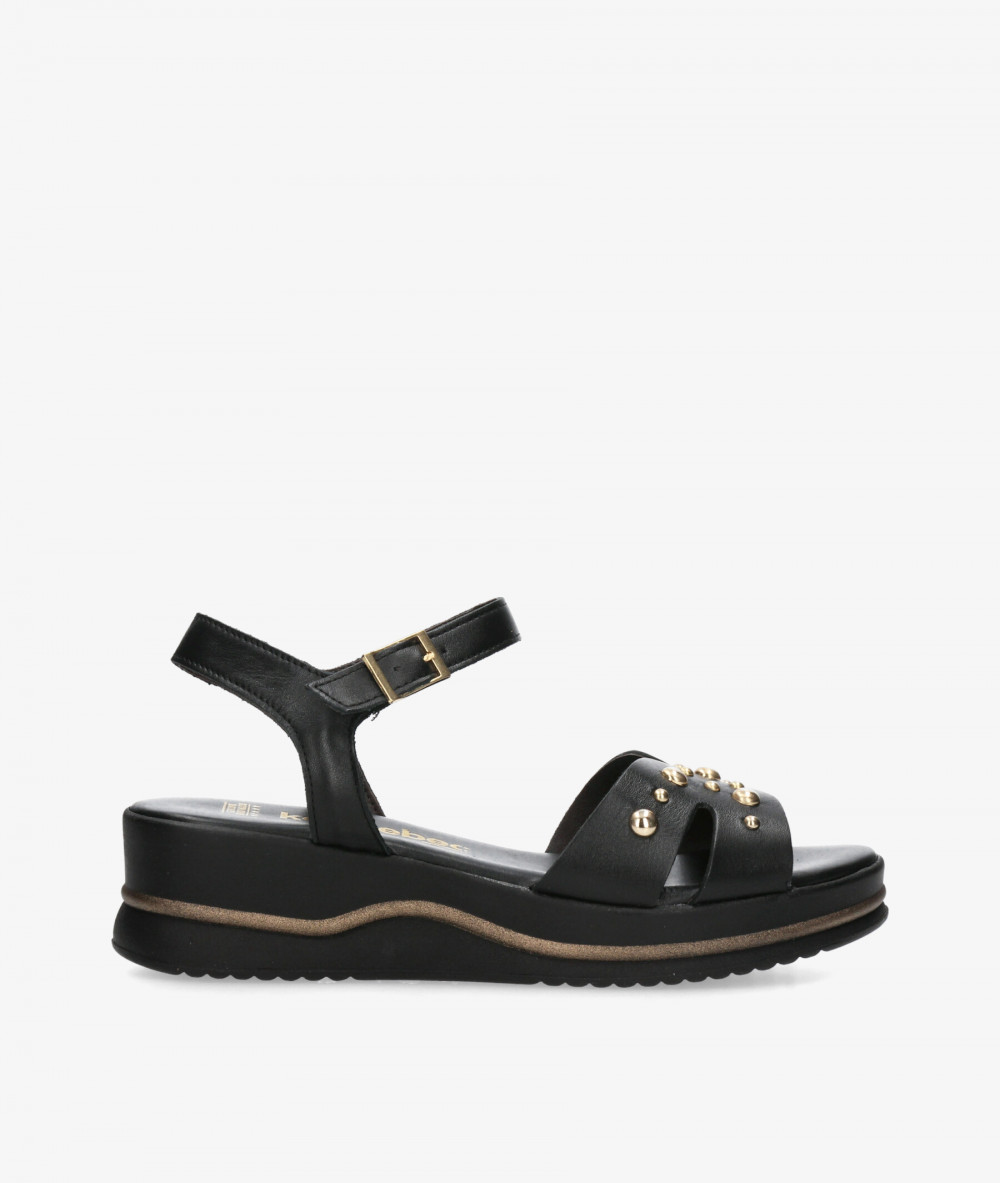 Sandalias Kénnebec  1005 en negro