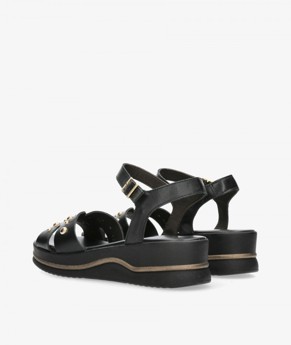 Sandalias Kénnebec  1005 en negro