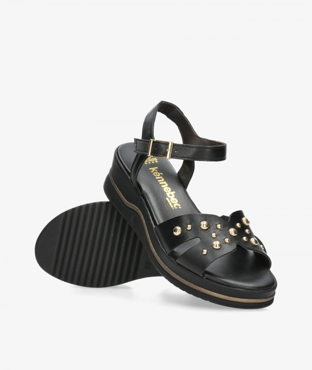 Sandalias Kénnebec  1005 en negro