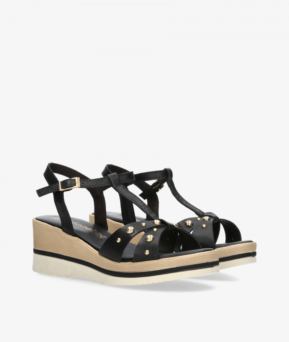 Sandalias Kénnebec  1012 en negro