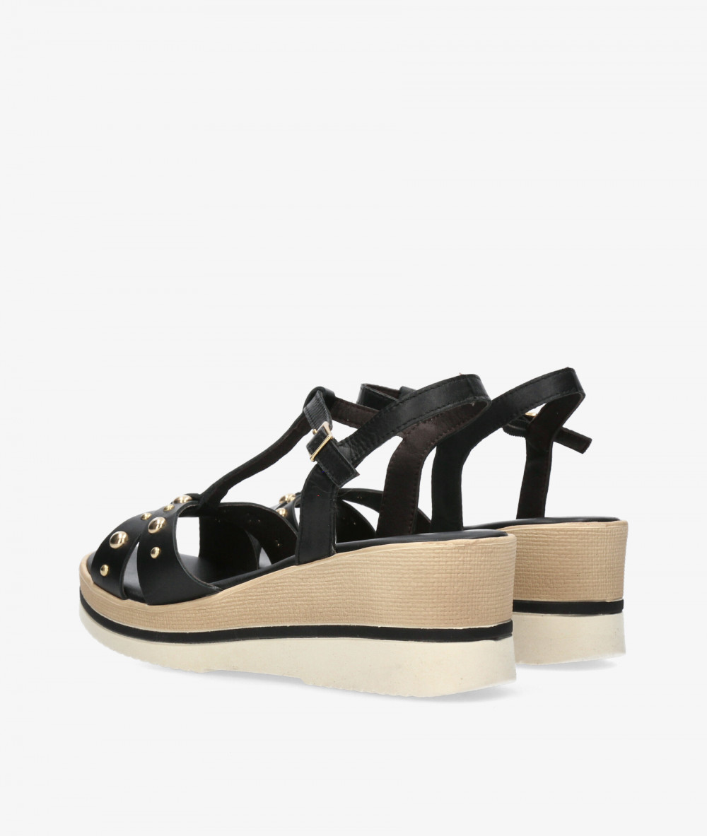 Sandalias Kénnebec  1012 en negro
