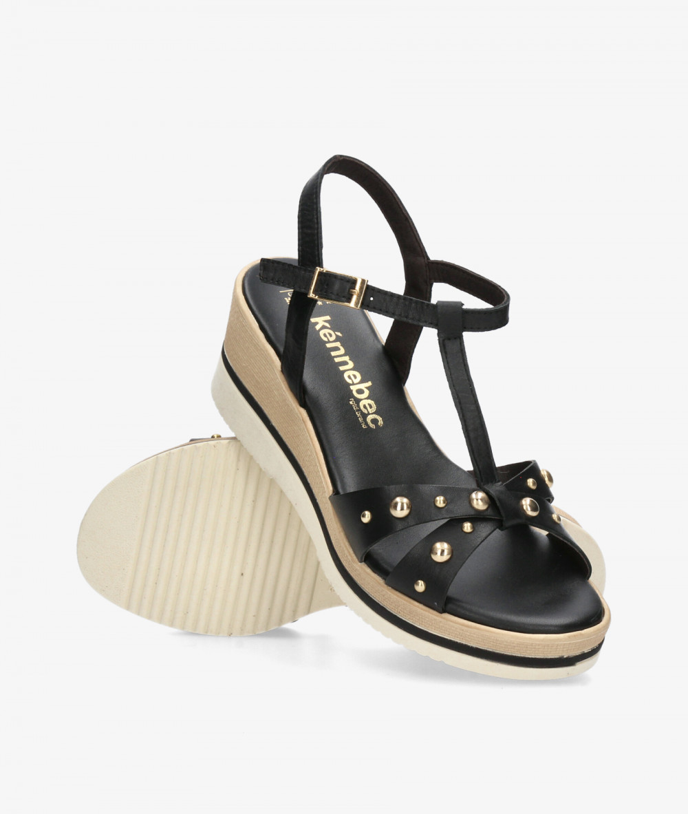 Sandalias Kénnebec  1012 en negro