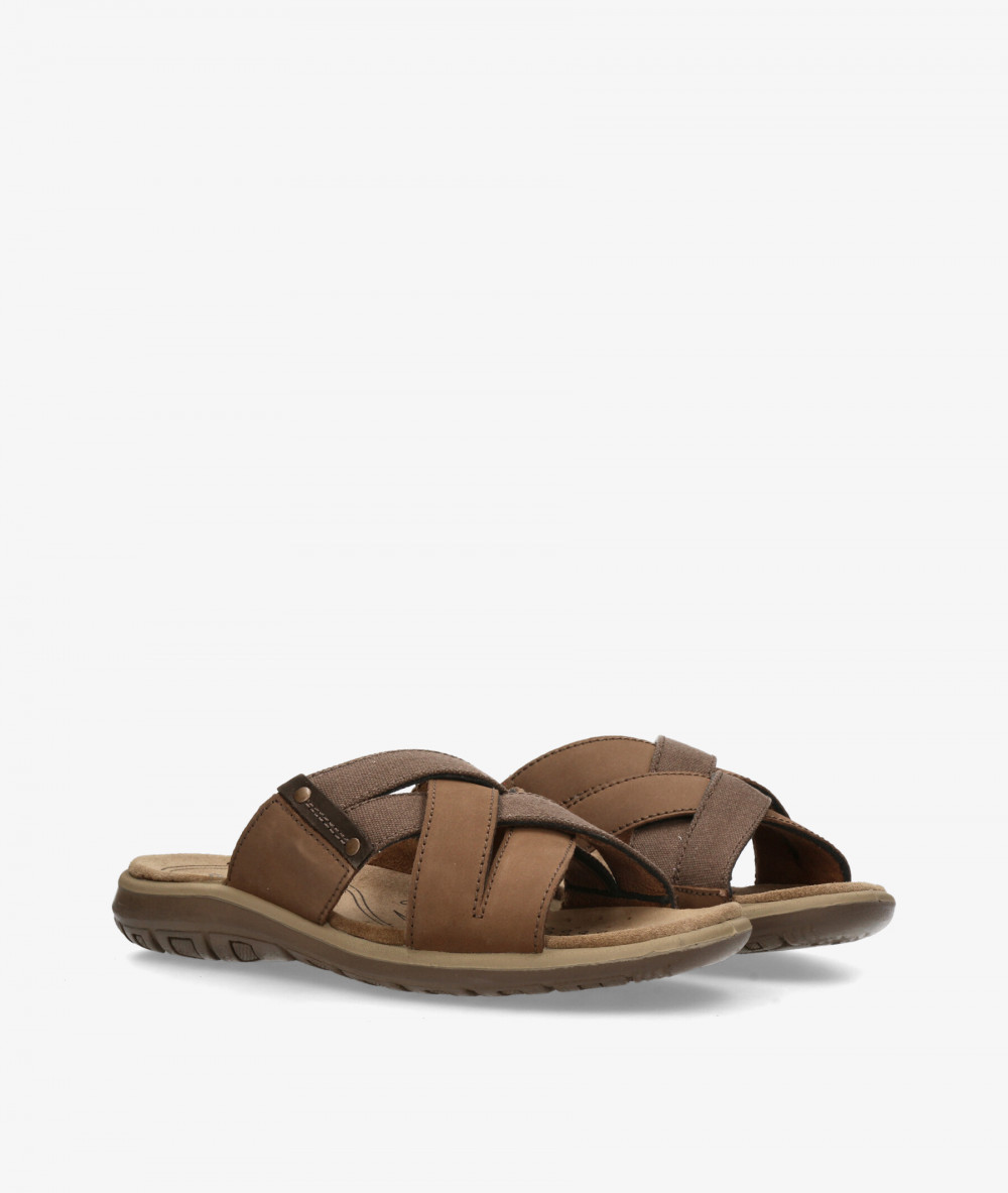Sandalias St. Gallen  PELOPIN en cuero