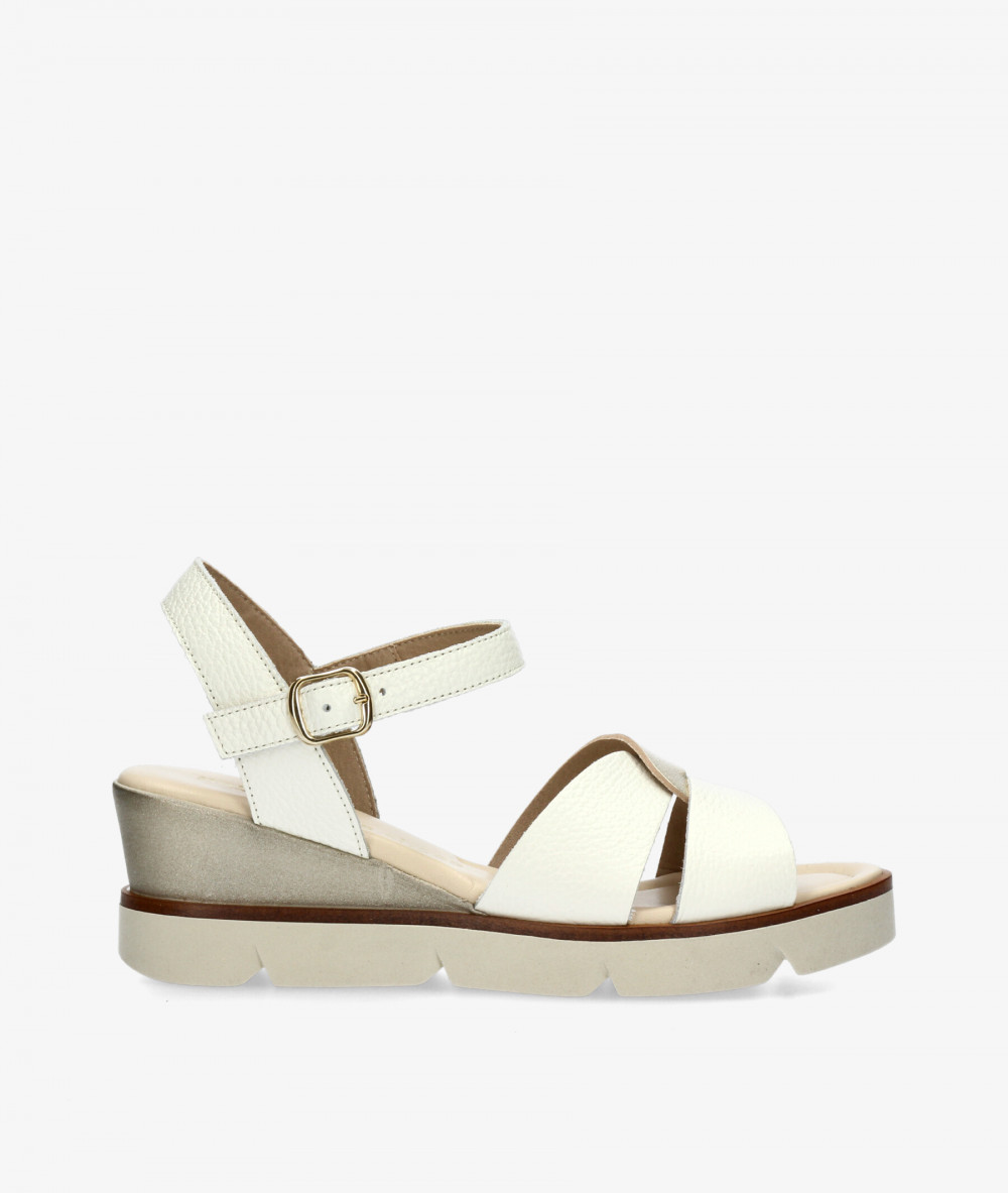 Sandalias pabloochoa.shoes  40001 en hueso