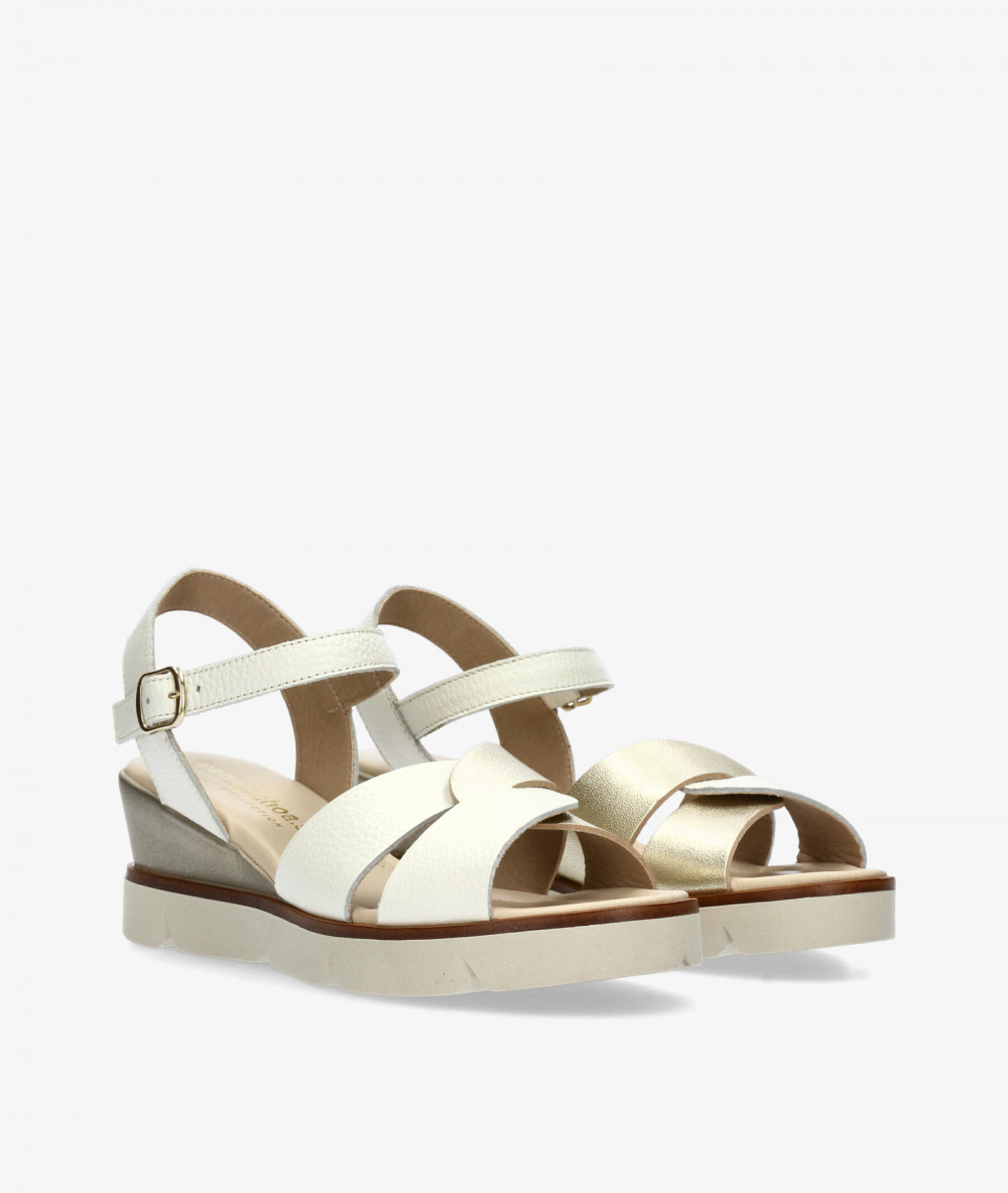 Sandalias pabloochoa.shoes  40001 en hueso