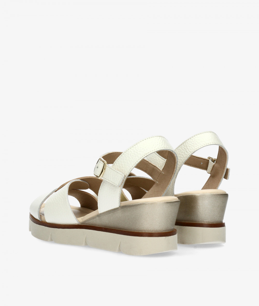 Sandalias pabloochoa.shoes  40001 en hueso