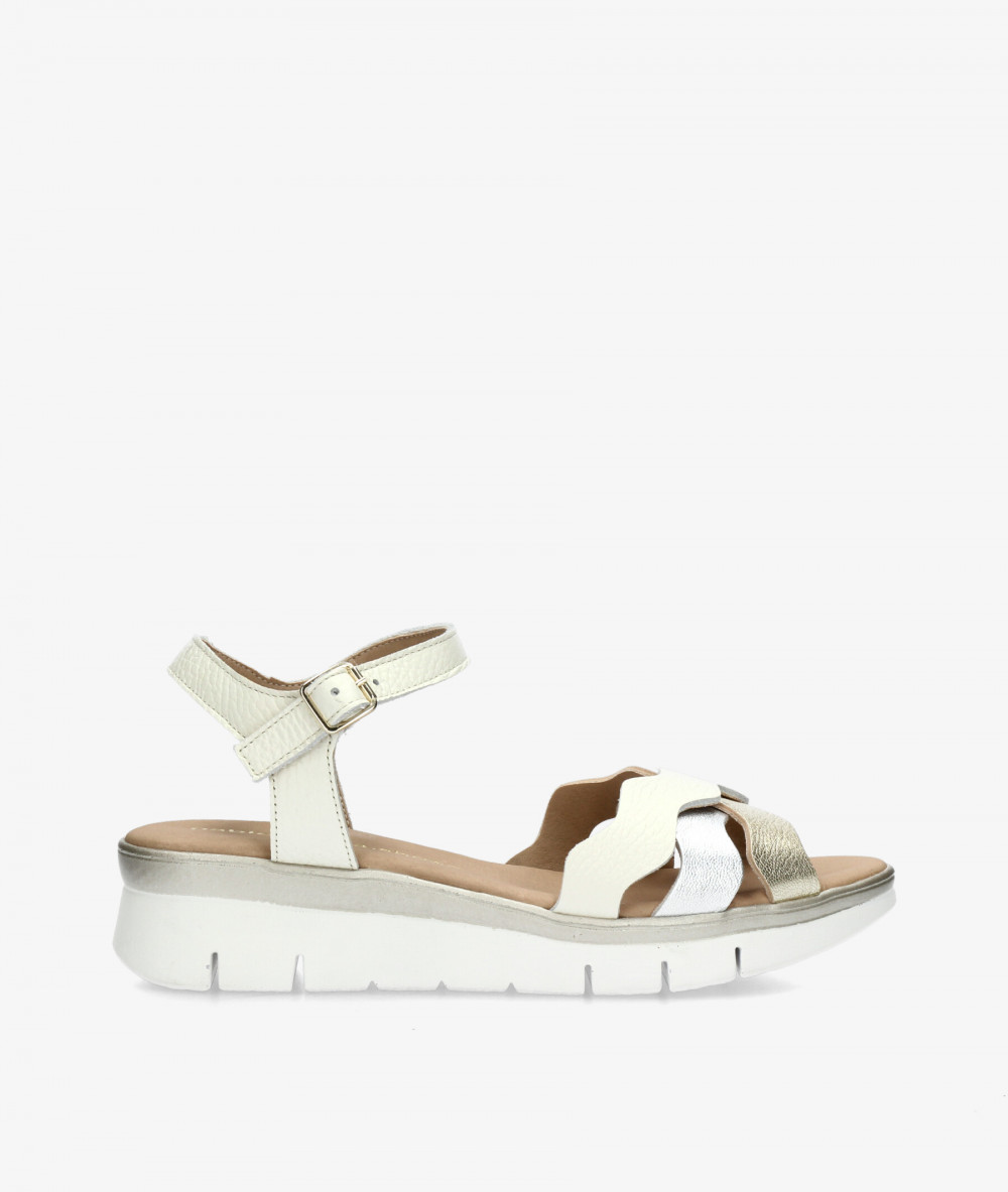 Sandalias pabloochoa.shoes  35020 en hueso