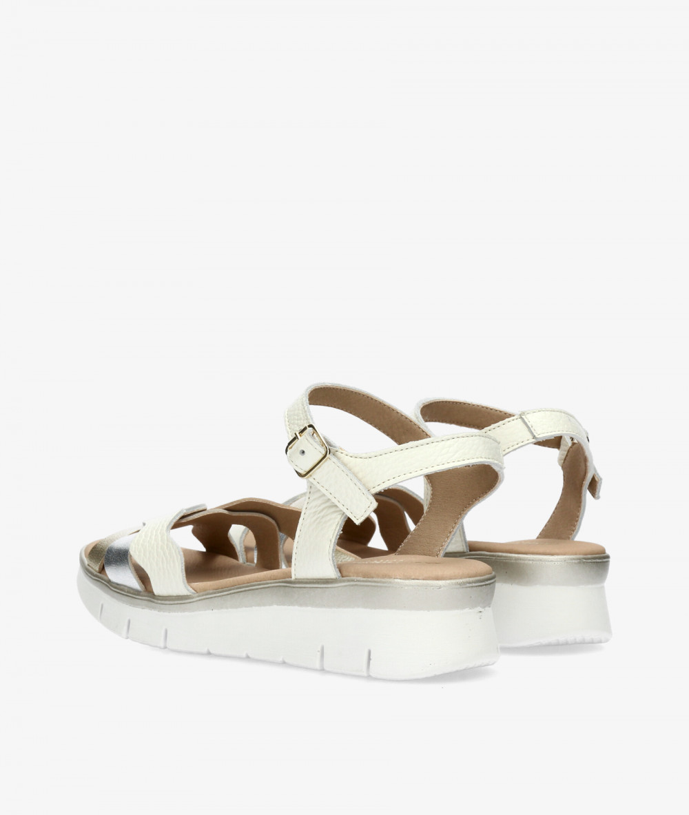 Sandalias pabloochoa.shoes  35020 en hueso