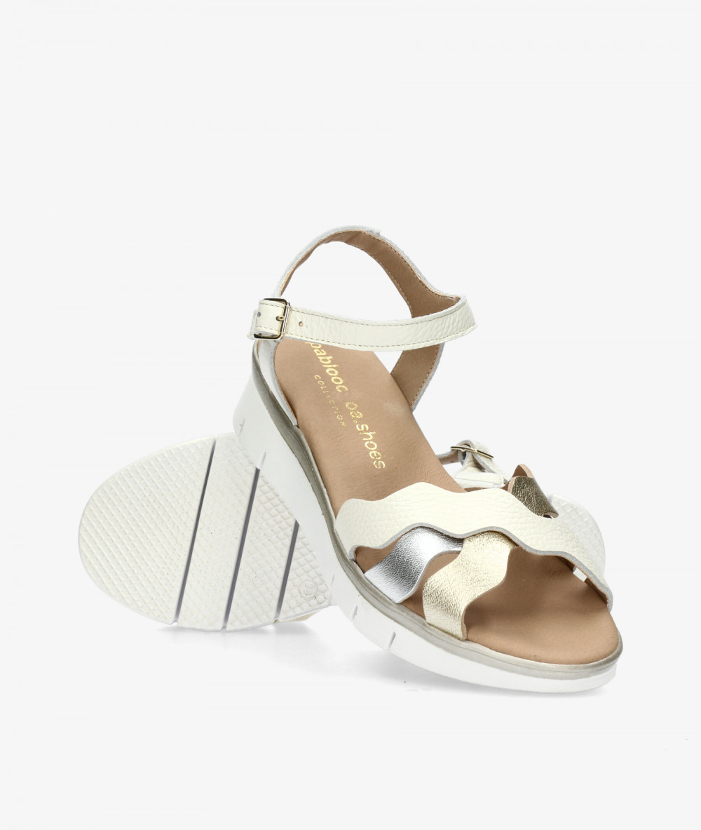 Sandalias pabloochoa.shoes  35020 en hueso