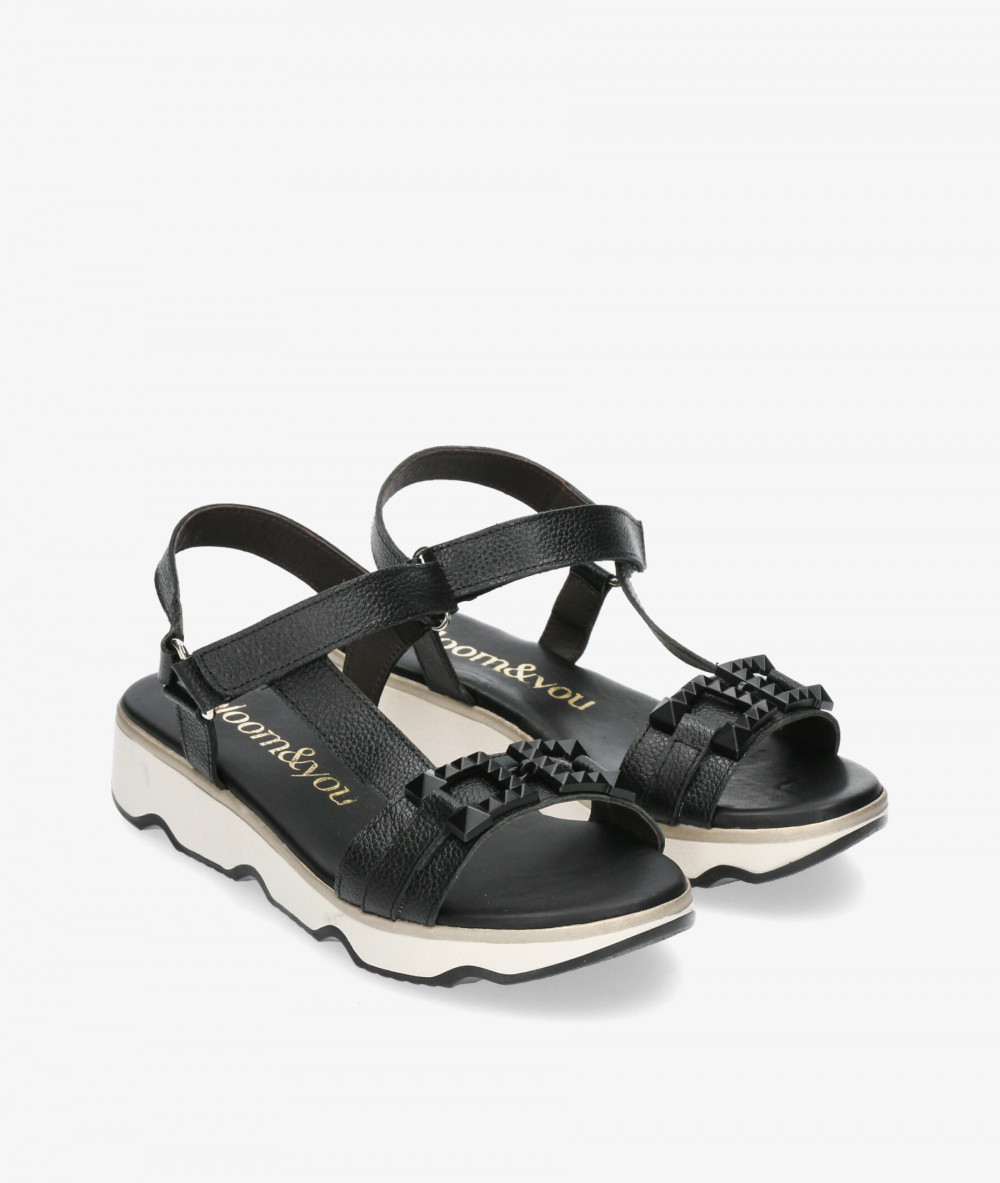 Sandalias bloom&you  1013 en negro