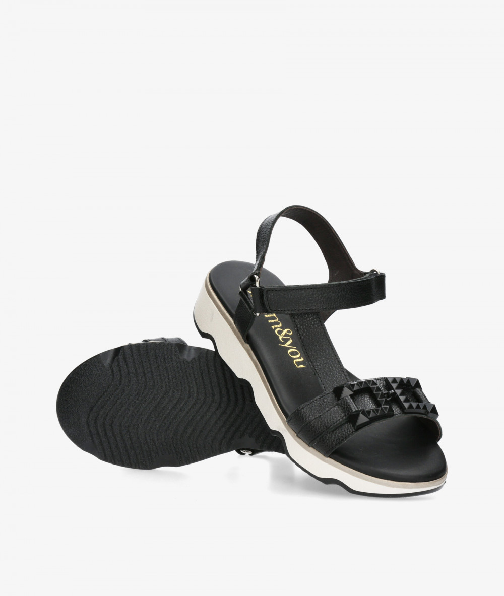 Sandalias bloom&you  1013 en negro