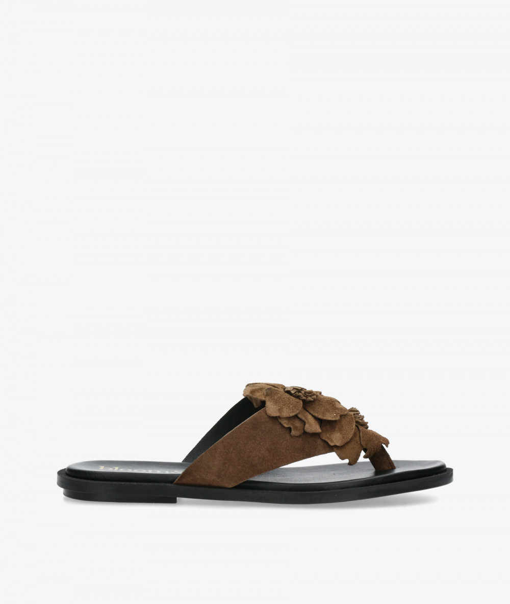 Sandalias bloom&you  FIORELLA en serraje marrón