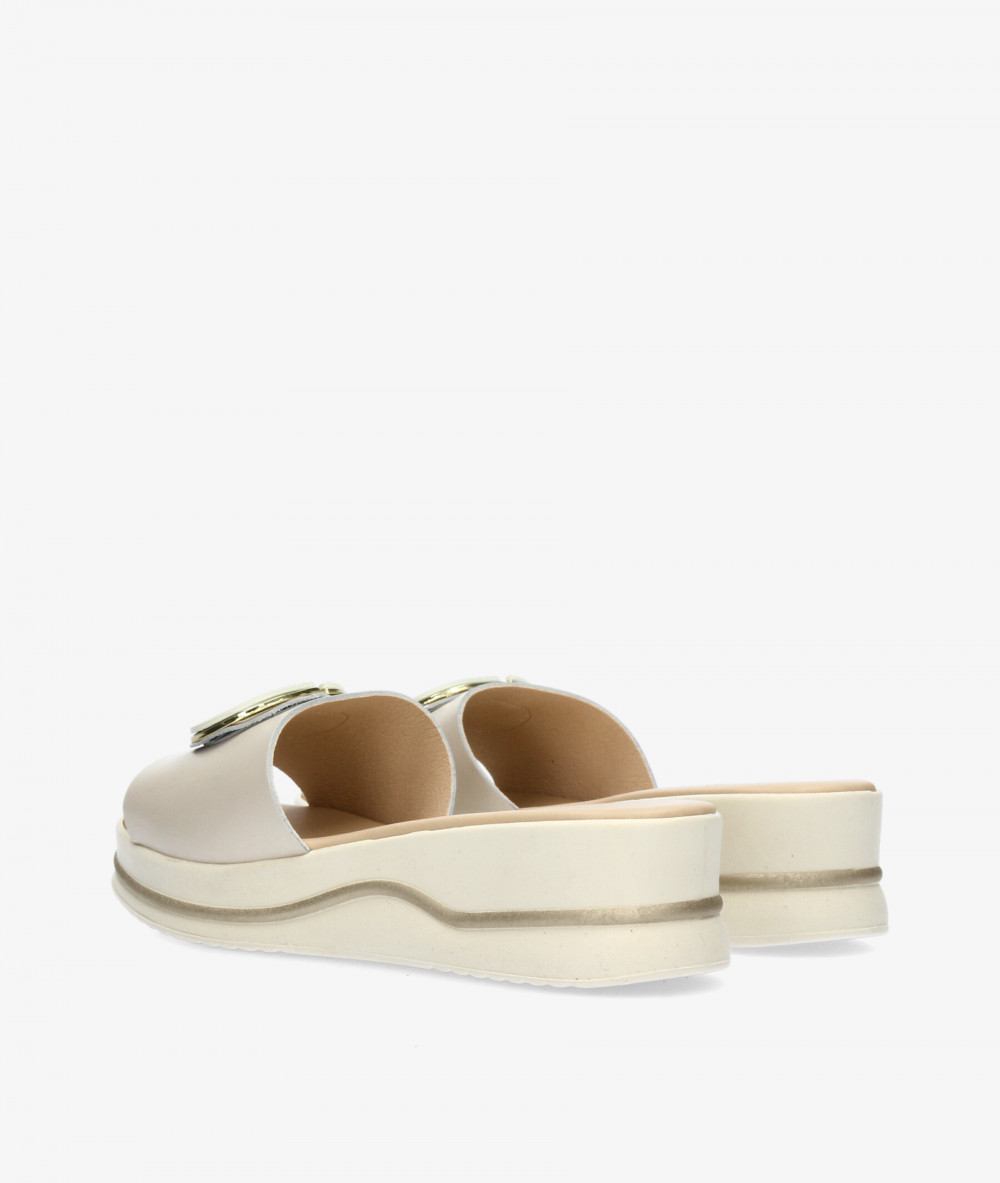 Sandalias pabloochoa.shoes  1018 en hueso