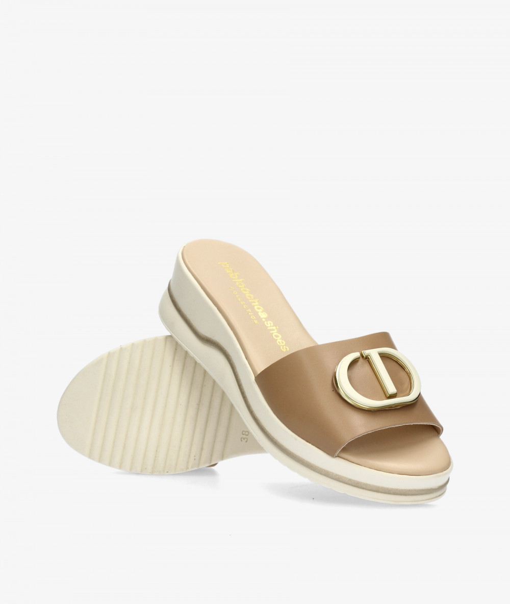 Sandalias pabloochoa.shoes  1018 en camel