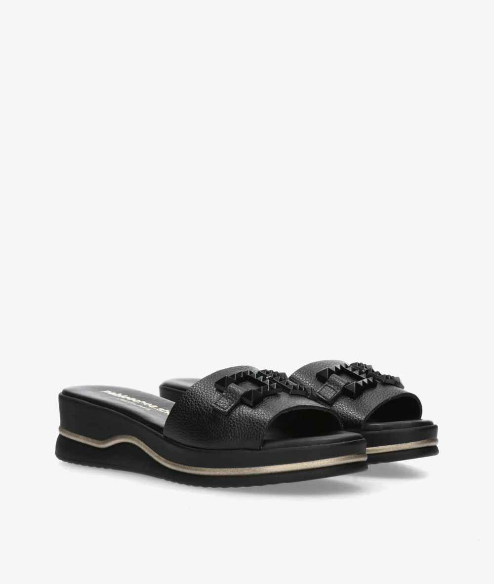 Sandalias pabloochoa.shoes  1015 en negro