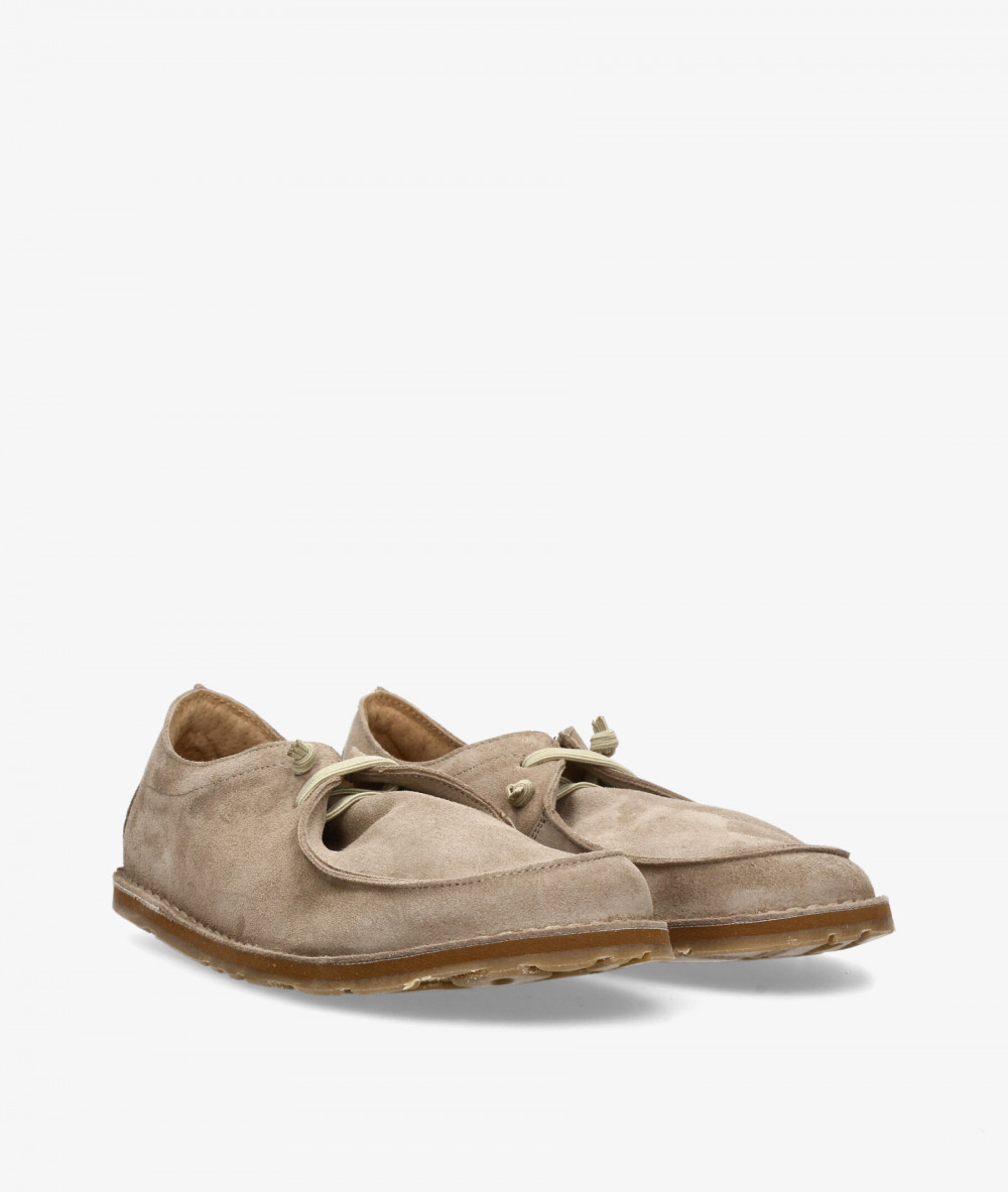 Zapatos casual FRAILERÁ ROBERT en serraje piedra