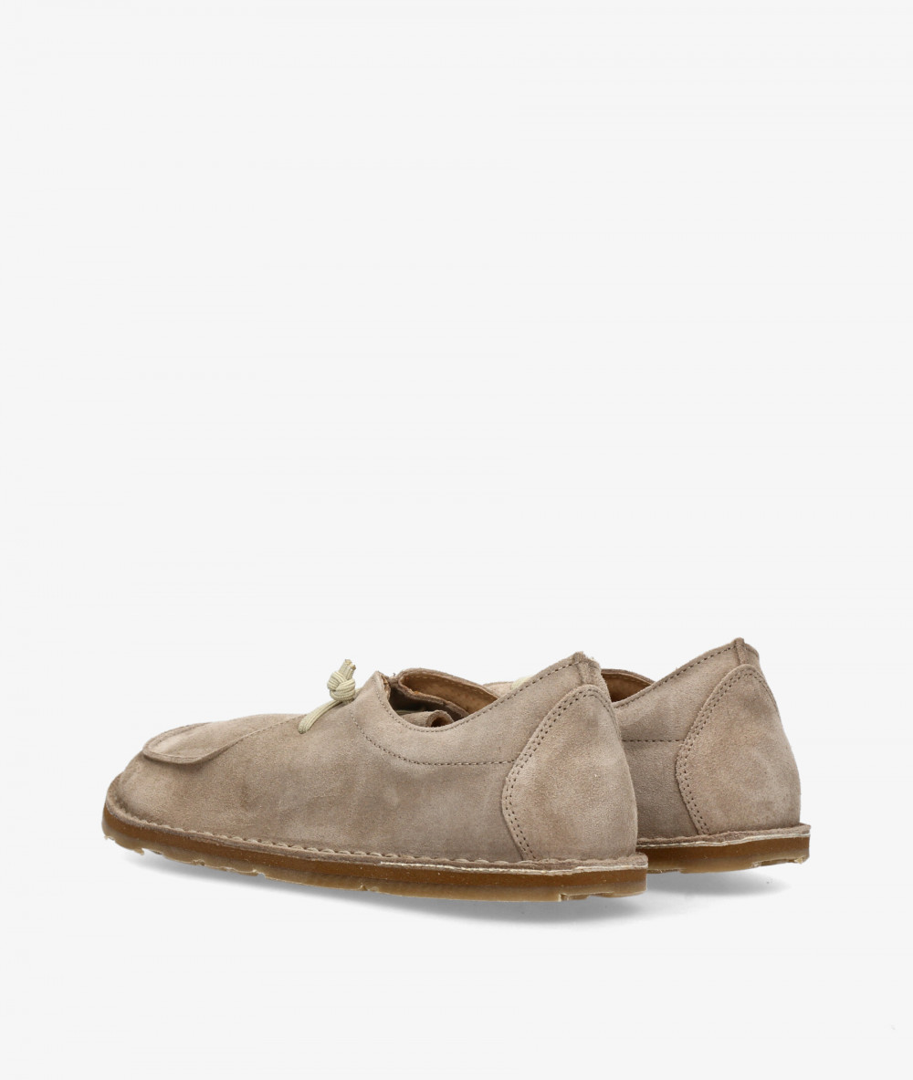 Zapatos casual FRAILERÁ ROBERT en serraje piedra