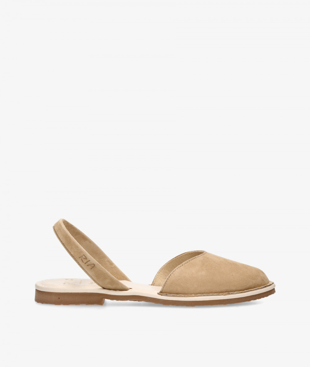 Sandalias Ria  62010 en ante camel 