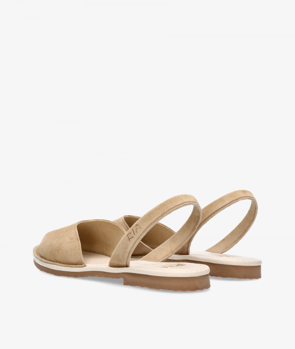 Sandalias Ria  62010 en ante camel 