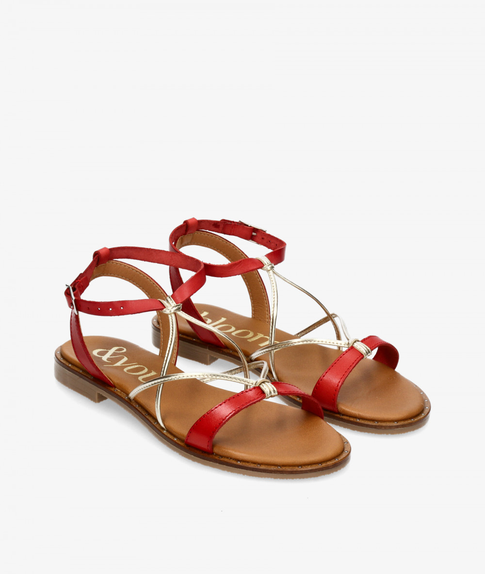 Sandalias bloom&you  ALANIS en cereza