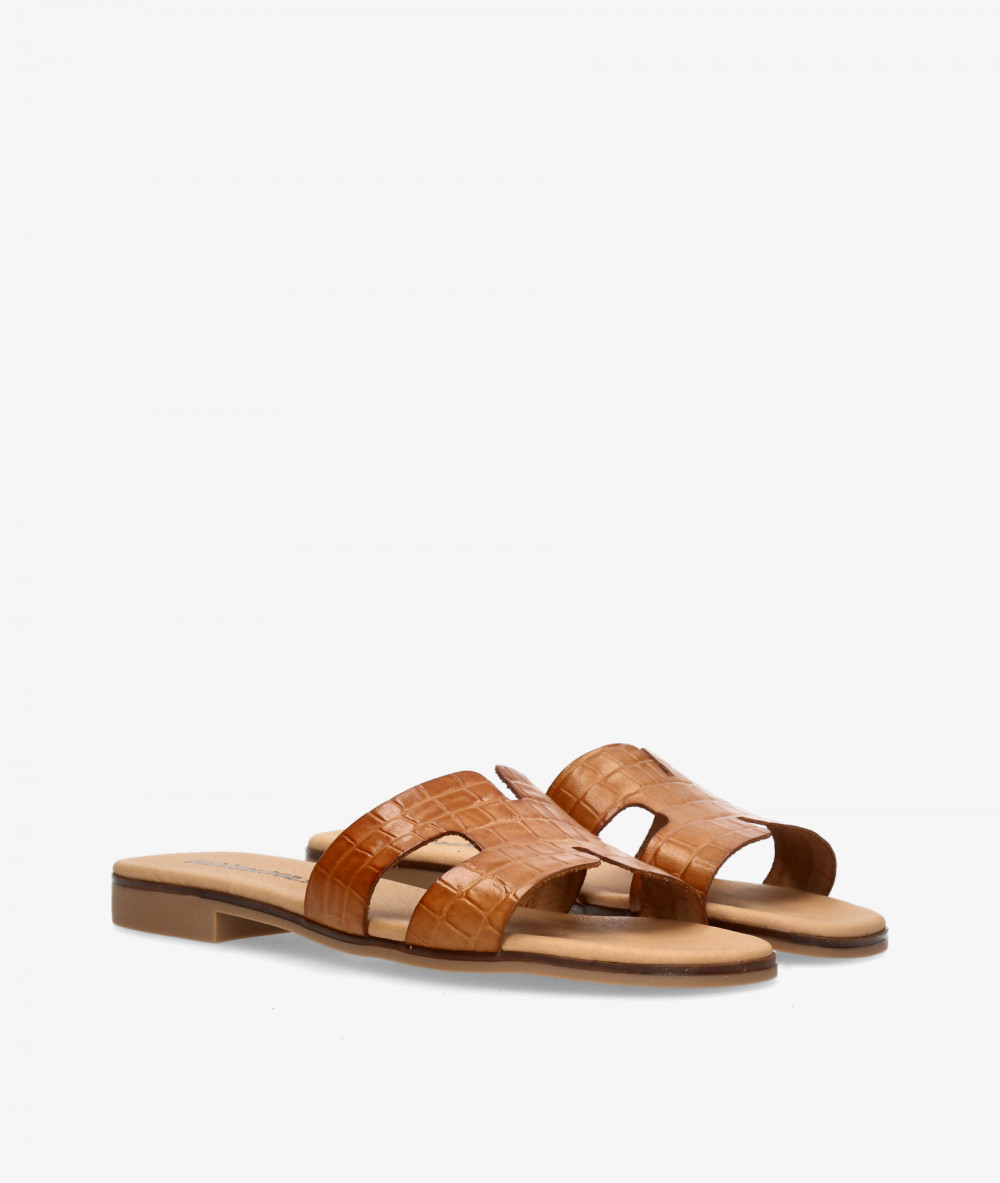 Sandalias pabloochoa.shoes  1842 en coco cuero