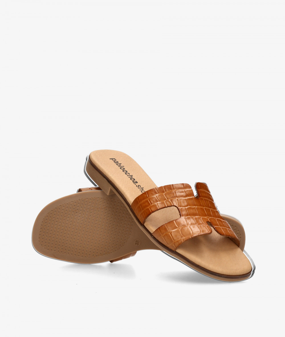 Sandalias pabloochoa.shoes  1842 en coco cuero