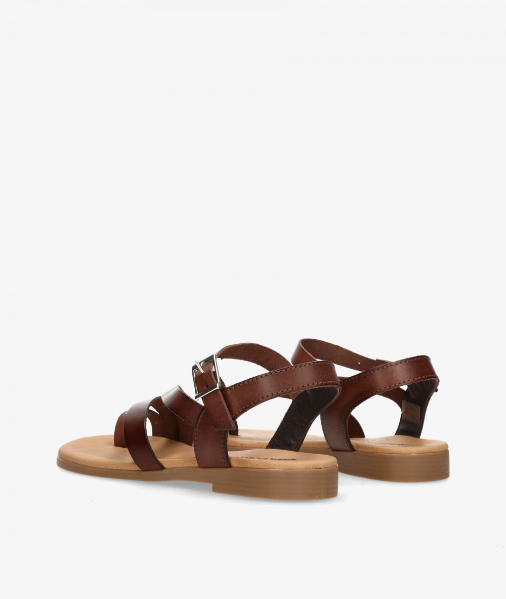 Sandalias pabloochoa.shoes  9128 en marrón