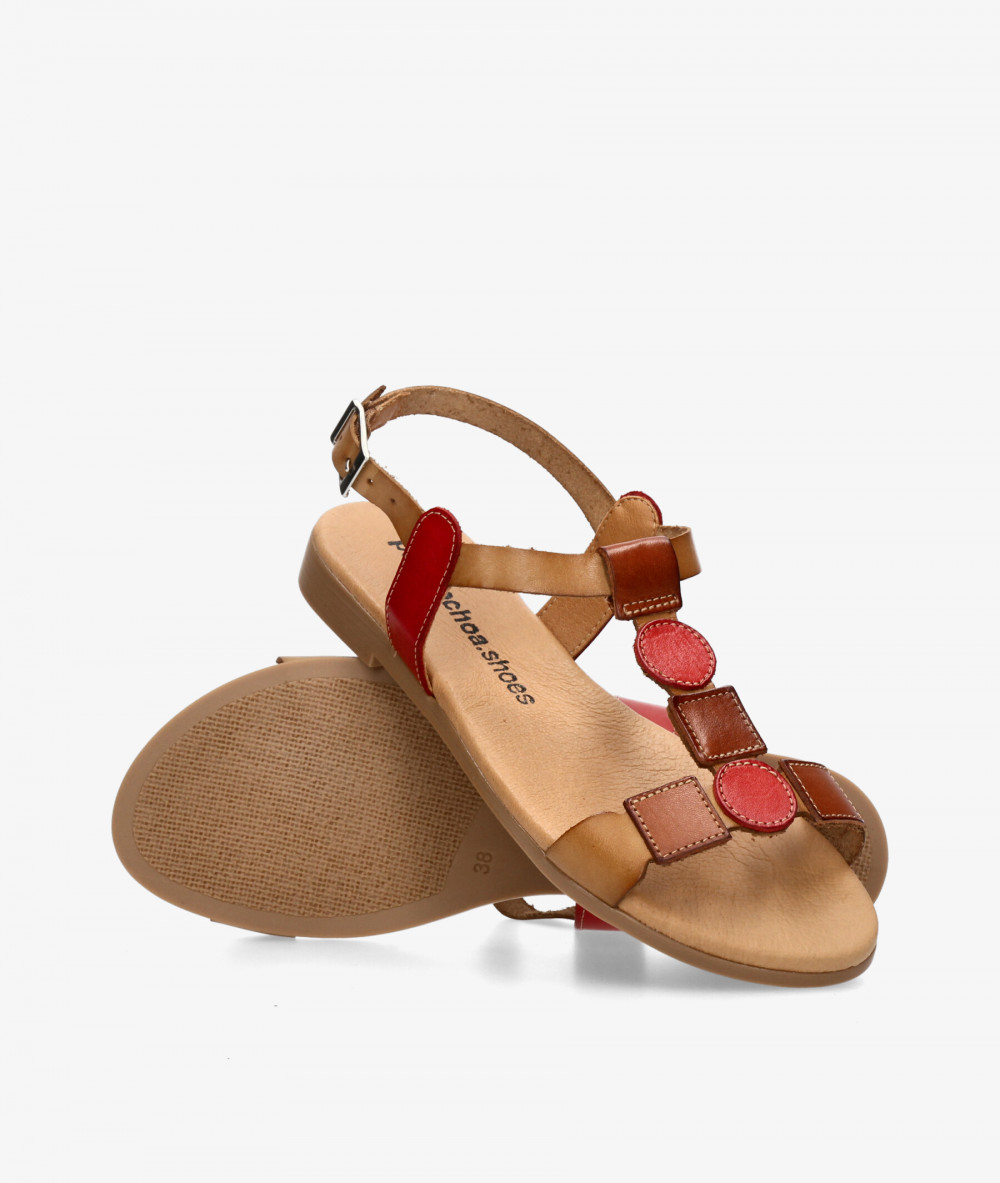 Sandalias pabloochoa.shoes  2059 en cuero