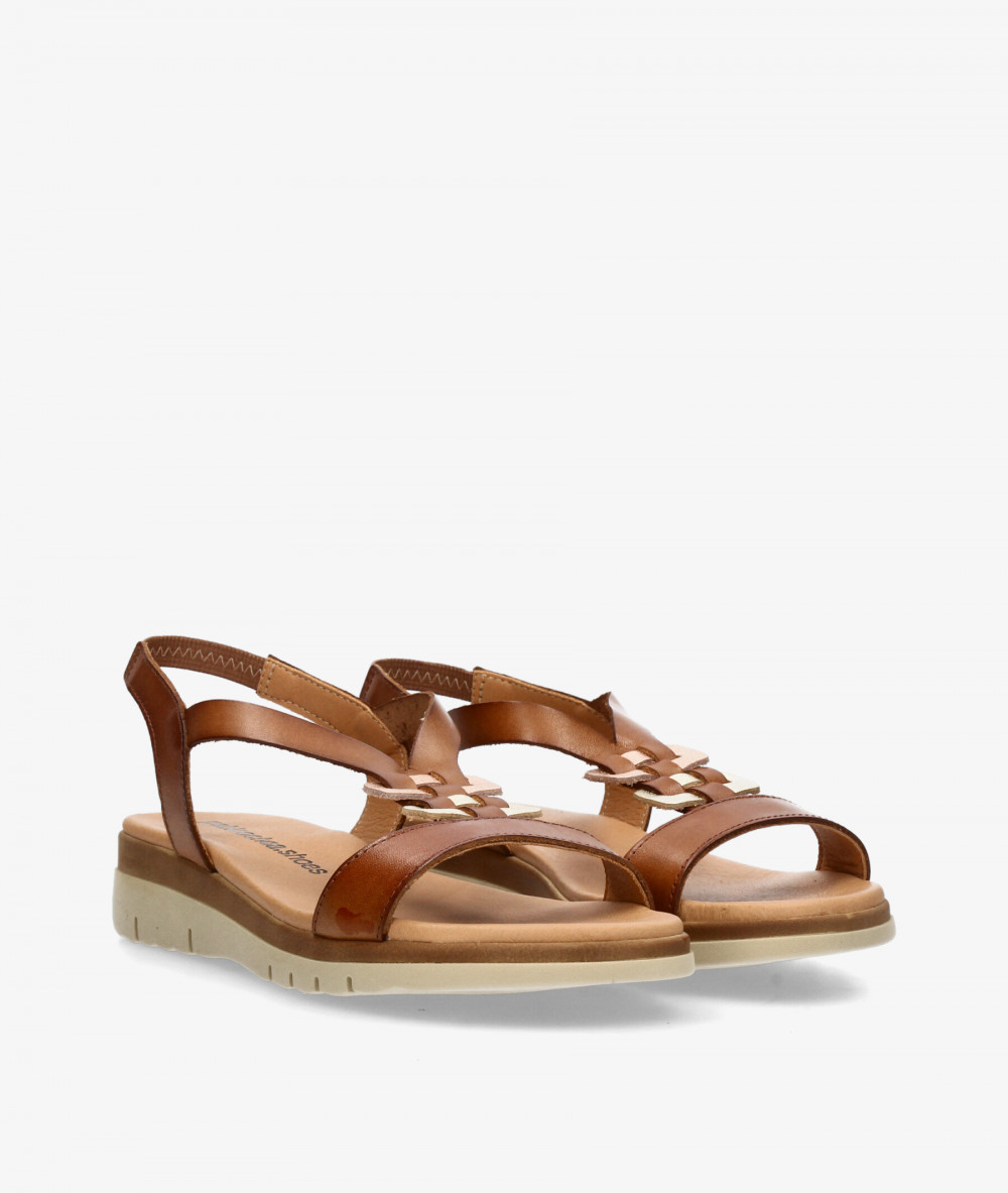 Sandalias pabloochoa.shoes  735 en cuero