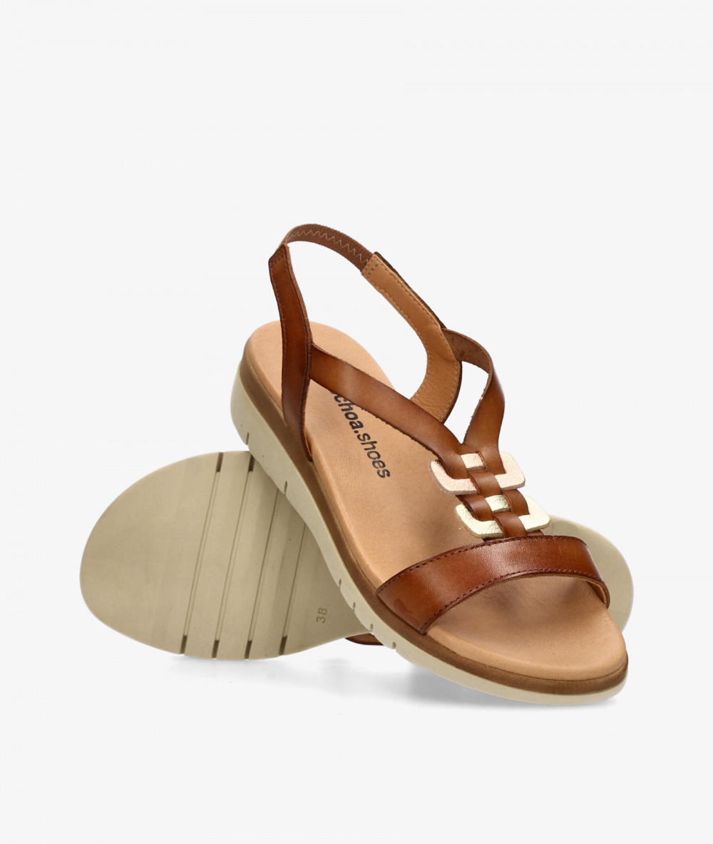Sandalias pabloochoa.shoes  735 en cuero