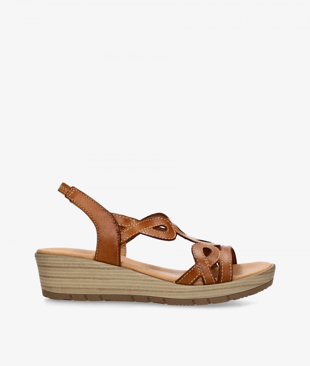 Sandalias pabloochoa.shoes  703 en cuero