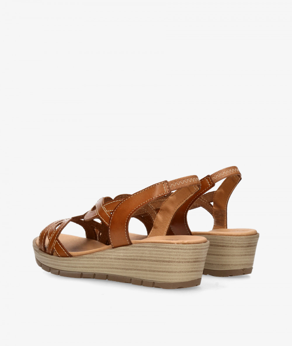 Sandalias pabloochoa.shoes  703 en cuero