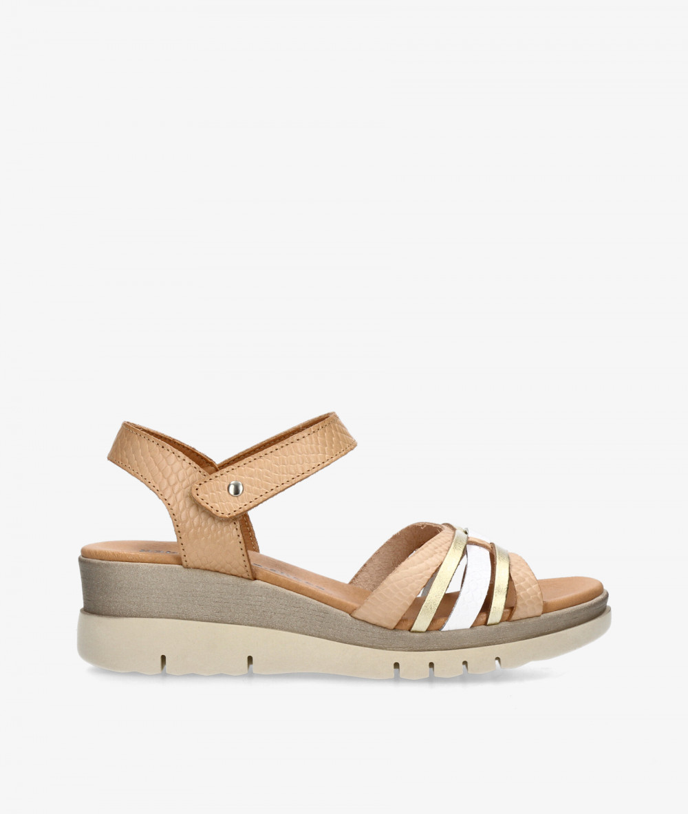 Sandalias pabloochoa.shoes  3052 en beige